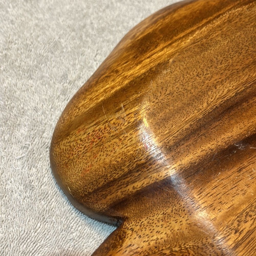 Leilani Genuine Monkey-Pod Wood Hand Crafted Large Tray Made in Philippi… - Picture 5 of 9